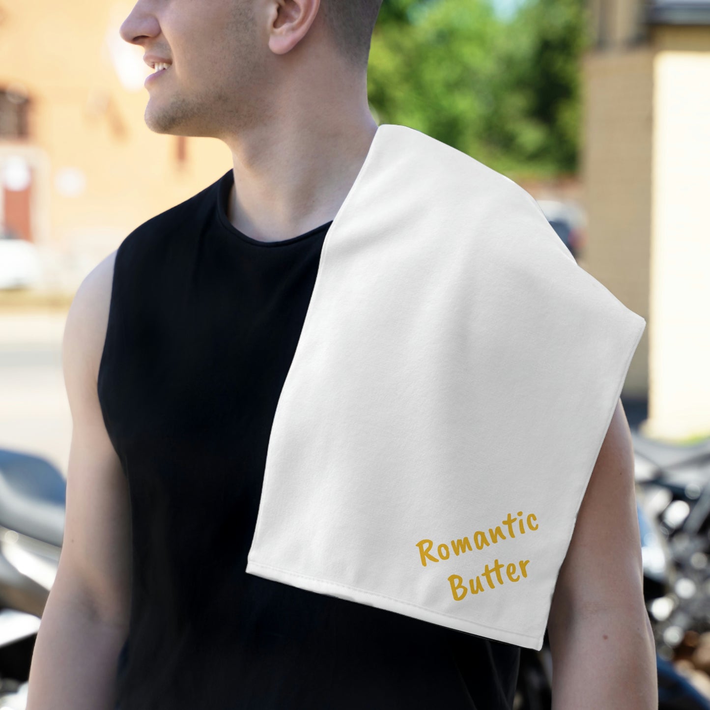 HMNS Podcast "Romantic Butter" clean up towel