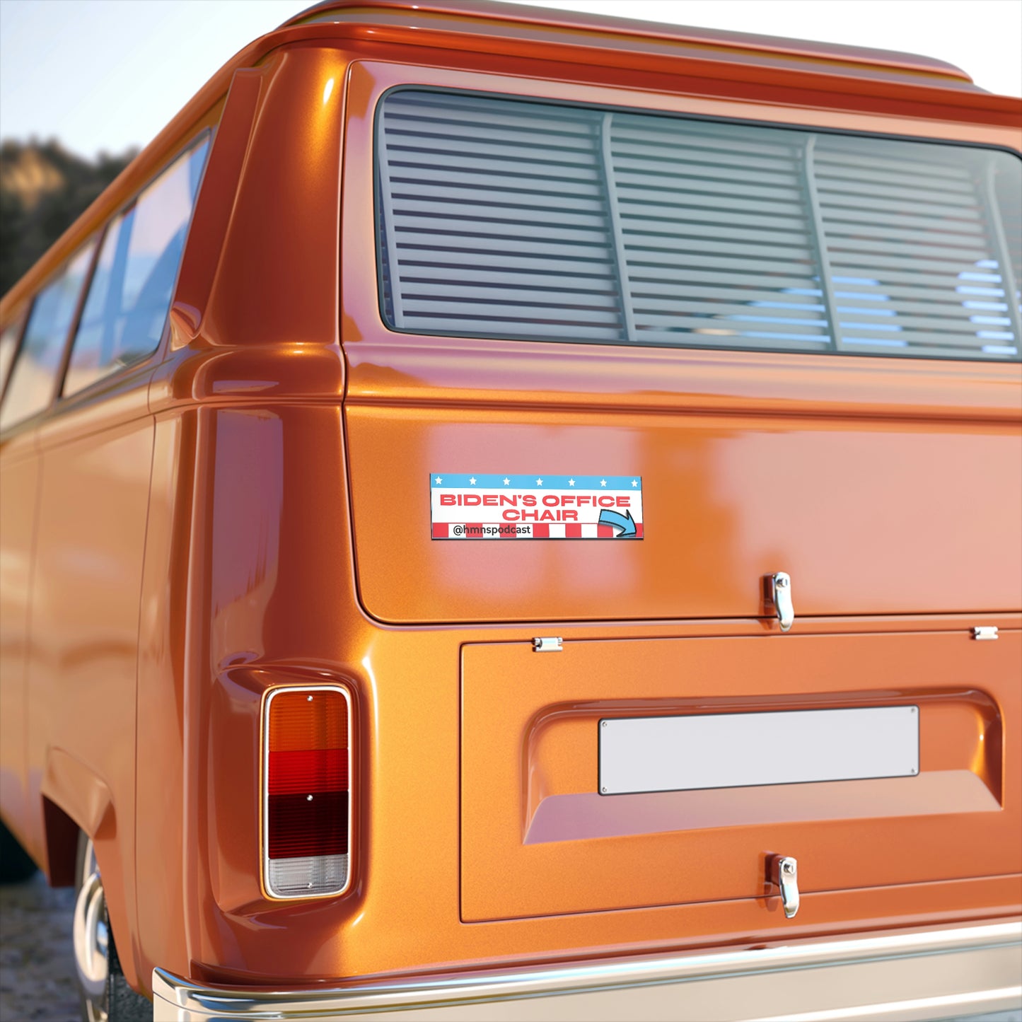 HMNS "Presidential" bumper sticker